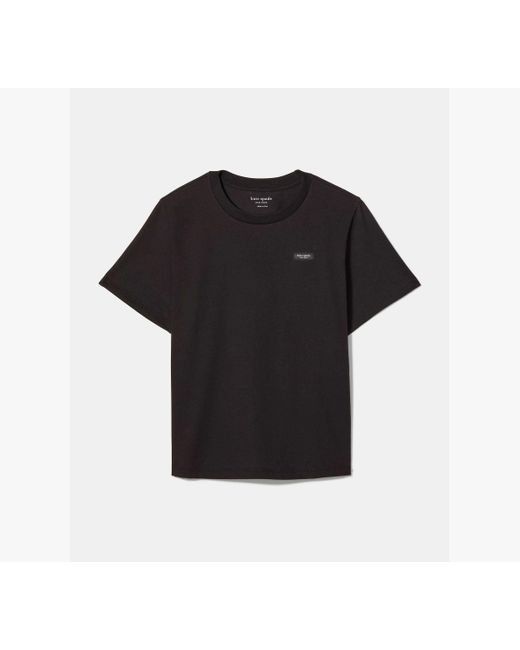 Kate Spade Black Essential Logo Tee
