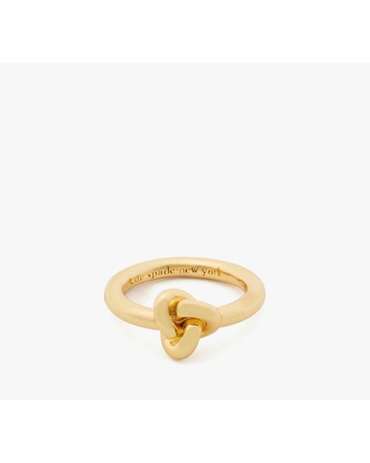 Kate Spade Metallic Double Knot Ring