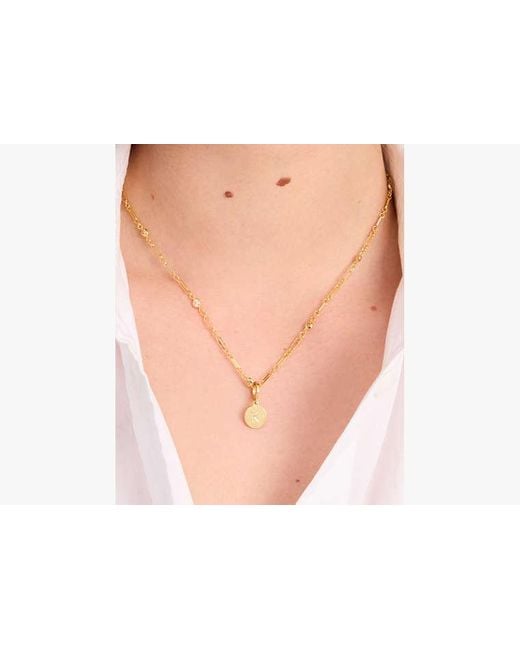 Kate Spade Metallic Initial Mini Charm