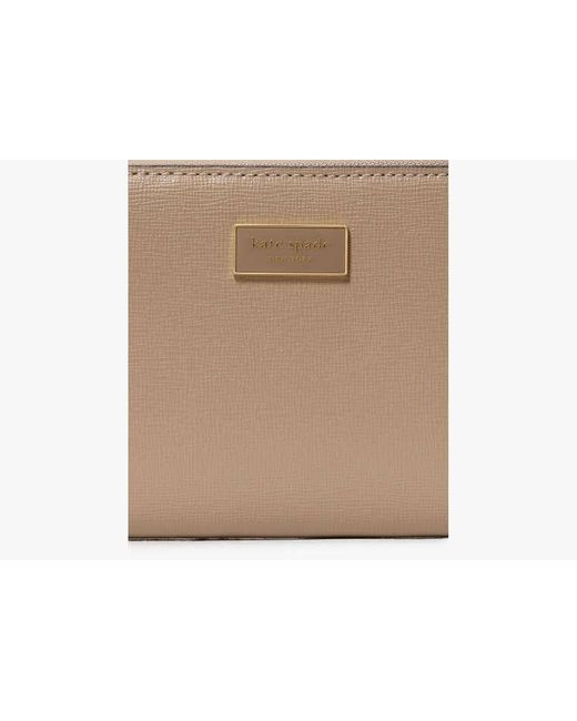 Kate Spade Natural Serena Medium Zip Around Wallet