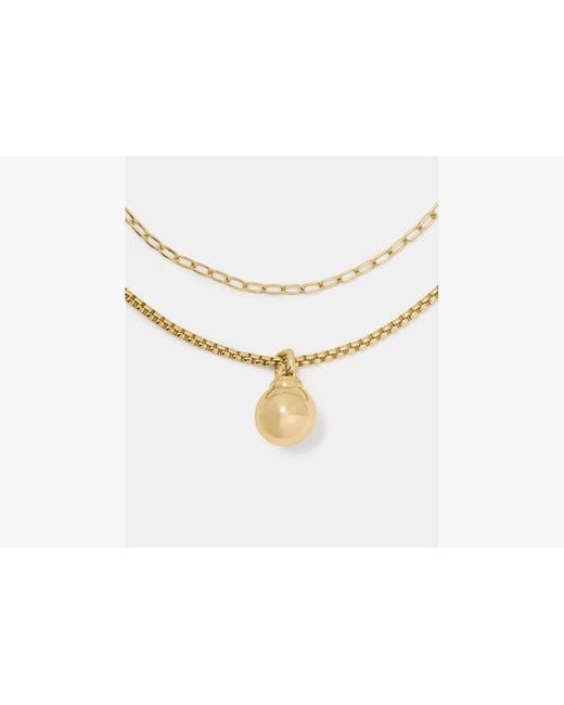 Kate Spade Black Dot Wrap Pendant