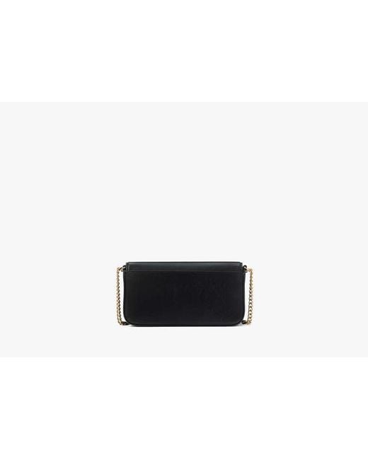 Kate Spade Black Devin Flap Chain Wallet