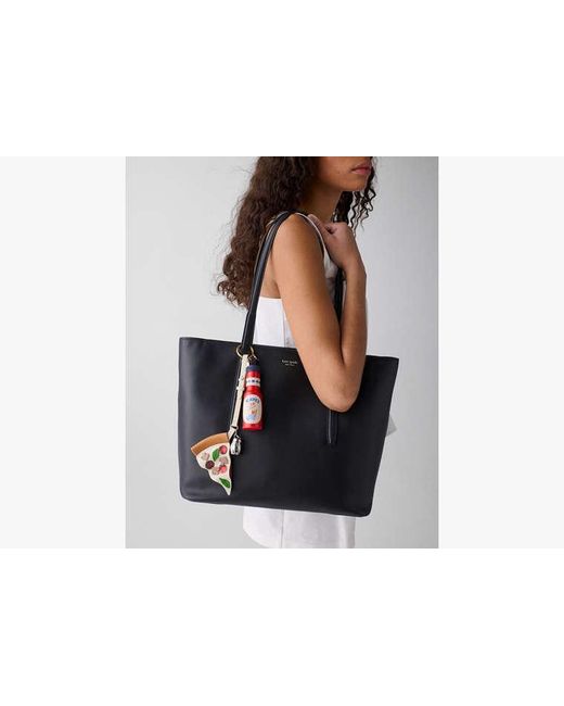 Kate Spade White Charmed Nyc Pizza Bag Charm
