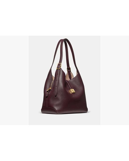 Kate Spade Brown Deco Large Shoulder Bag