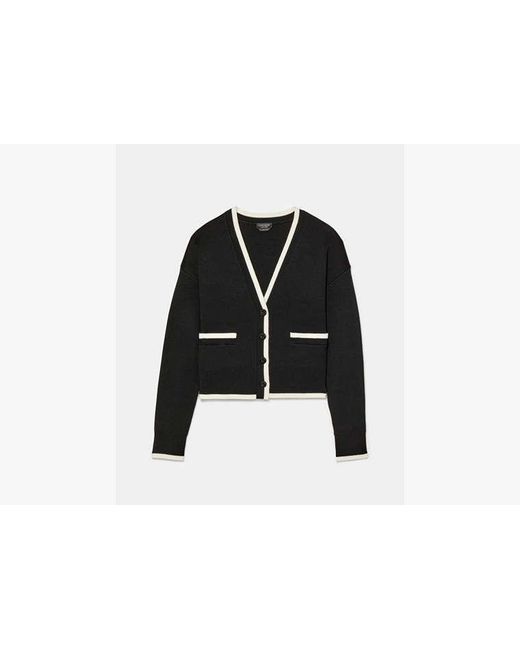 Kate Spade Black Kate Spade V-Neck Cardigan Top