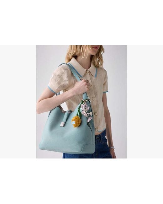 Kate Spade Multicolor Charmed Lemon Crochet Bag Charm
