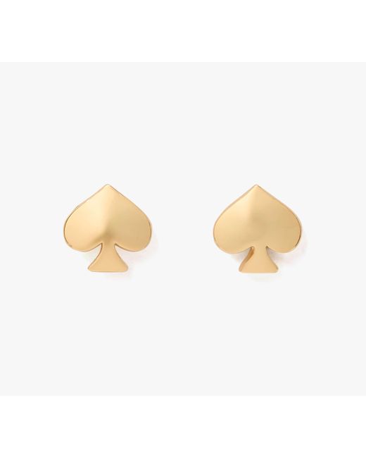 Kate Spade White So Spade Studs