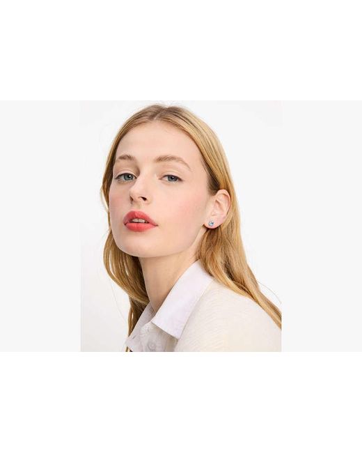 Kate Spade Blue Little Luxuries 6mm Square Studs