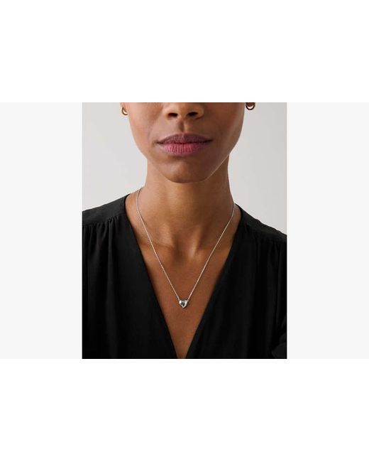 Kate Spade White Amour Pendant