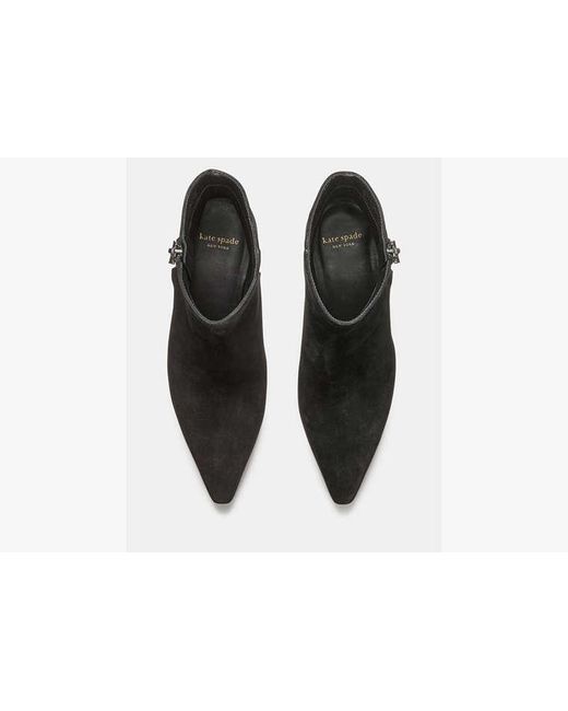 Kate Spade Black Kate Spade Adele Stiefelette Aus Wildleder Für Frauen
