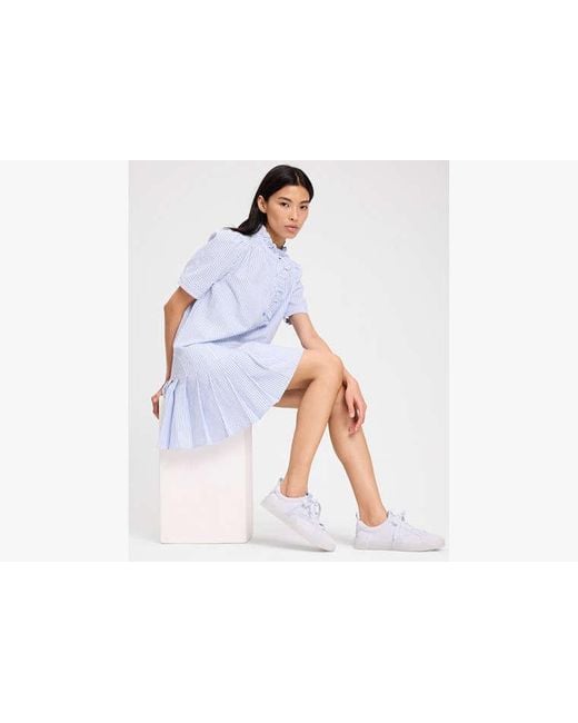 Kate Spade White K As In Kate Court Sneakers