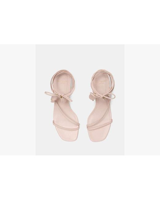 Kate Spade White Lily High Heel Sandal