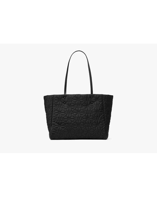 Kate Spade Black Tilly Quilted Medium Tote Bag
