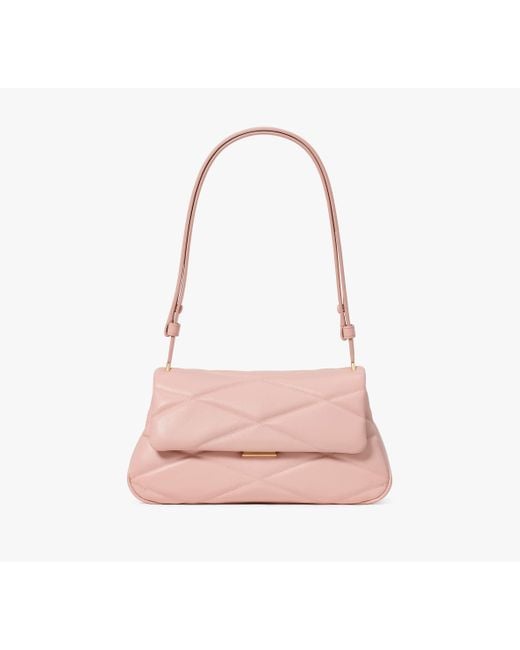 Kate Spade Pink Grace Quilted Convertible Shoulder Bag
