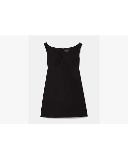 Kate Spade Black V-Neck Mini Dress