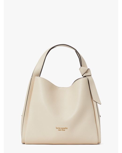 Kate Spade Knott Medium Crossbody Tote in Ivory (White) Lyst