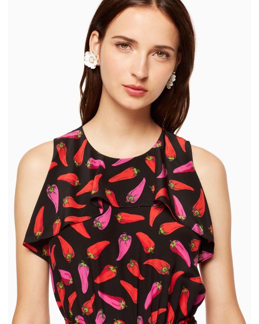 kate spade chili pepper dress