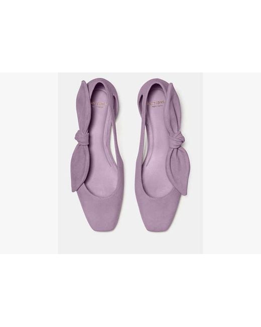 Kate Spade Purple Bunnie Flat