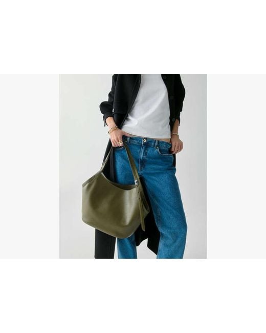 Kate Spade Green Deco Tulip Tote