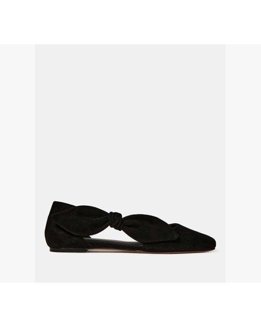 Kate Spade Black Bunnie Flat