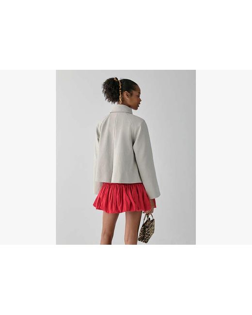 Kate Spade White Swing Trench