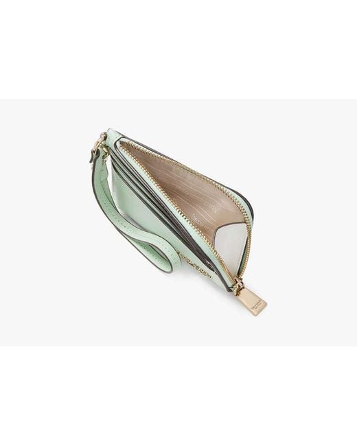 Kate Spade Green Devin Coin Card Case Wristlet