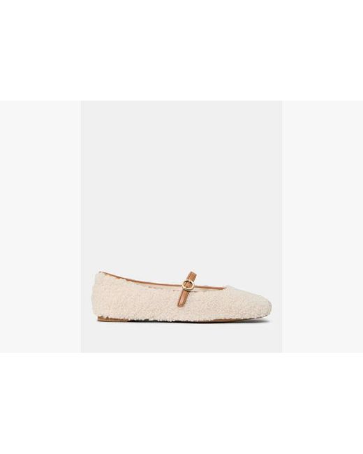 Kate Spade White Halo Mary Jane Flat