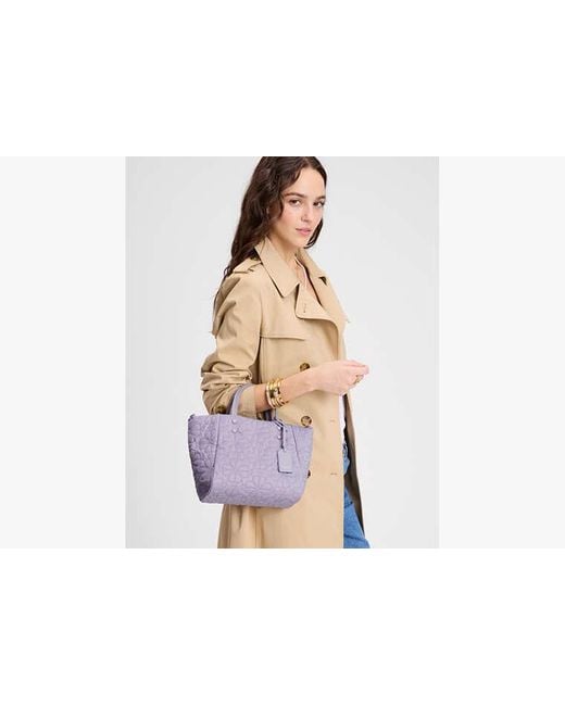 Kate Spade Purple Tilly Quilted Small Tote Bag