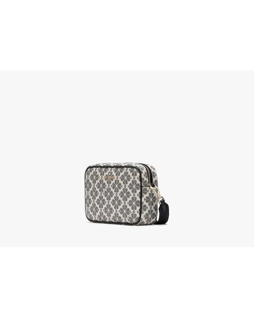 Kate Spade Gray Kate Spade Spade Flower Camera Bag