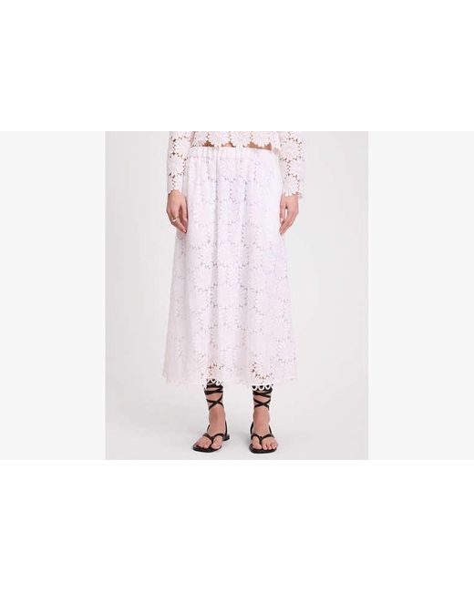Kate Spade White Daisy Rock Aus Spitze