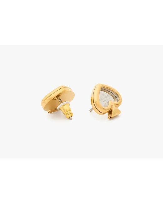 Kate Spade Black Statement Spade Studs