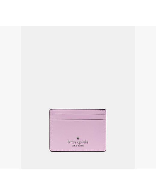Kate Spade Purple Kate Spade Small Slim Card Holder