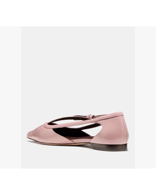 Kate Spade White Loop Flat