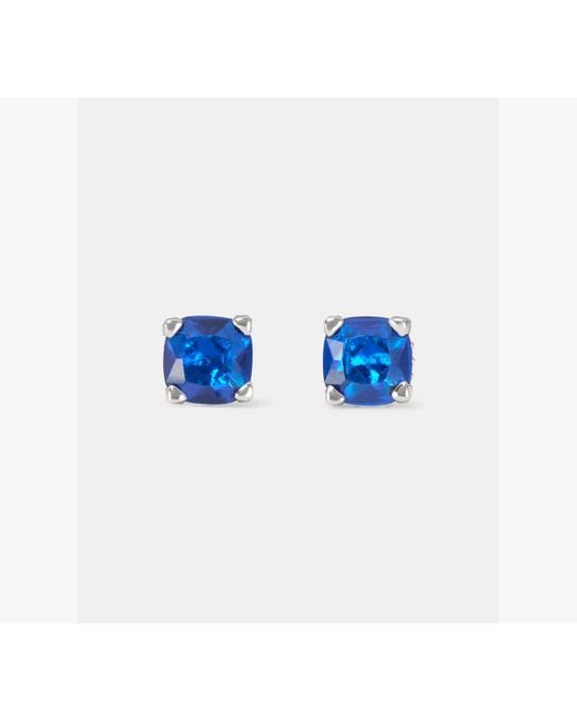 Kate Spade Blue Little Luxuries Square Studs
