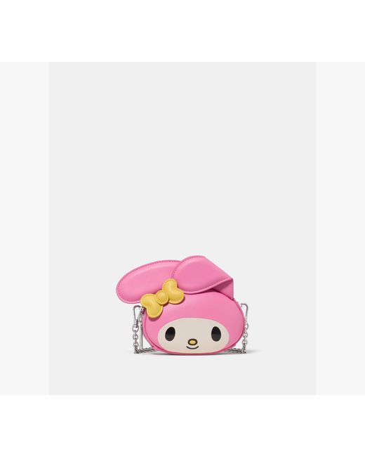 Kate Spade White Hello Kitty And Friends X New York 3D My Melody Mini Crossbody Bag