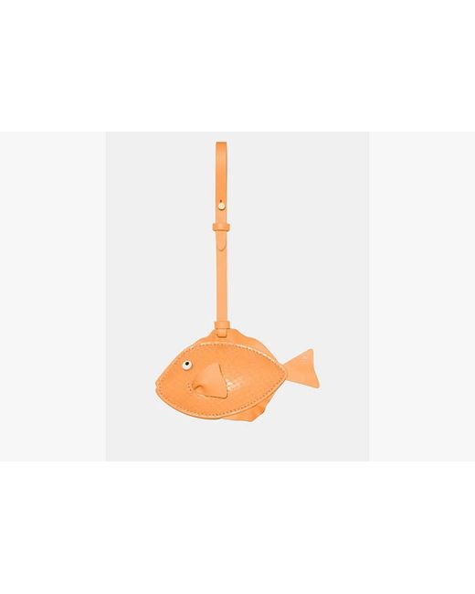 Kate Spade Orange Critters Finn Fish Bag Charm