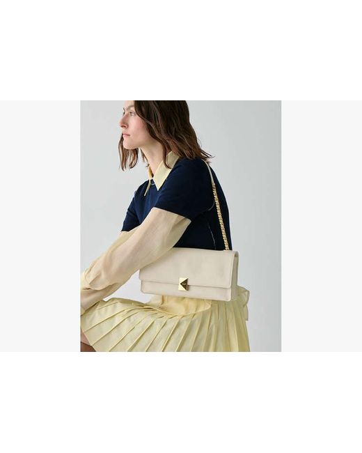 Kate Spade White Deco Soft Shoulder Bag