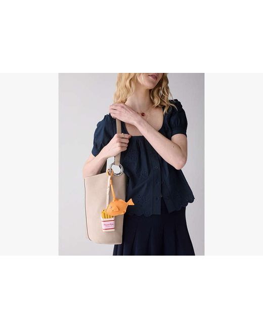 Kate Spade Orange Critters Finn Fish Bag Charm