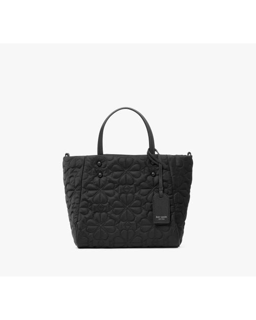 Kate Spade Black Tilly Quilted Small Tote Bag