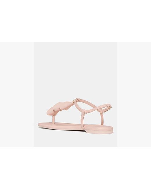 Kate Spade White Lily Thong Sandal