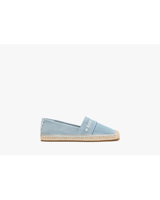 Kate Spade Blue Piper Espadrilles Aus