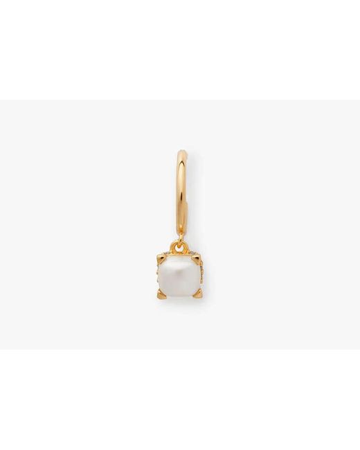 Kate Spade Metallic Little Luxuries 6mm Square Huggies