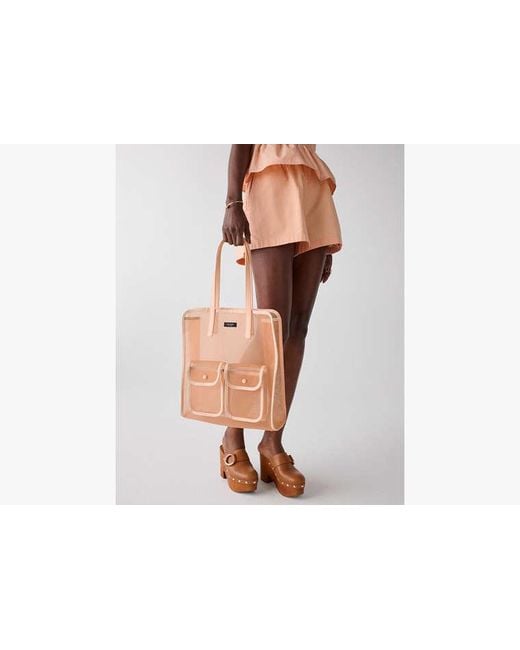 Kate Spade Pink Breezy Mesh Tote Bag