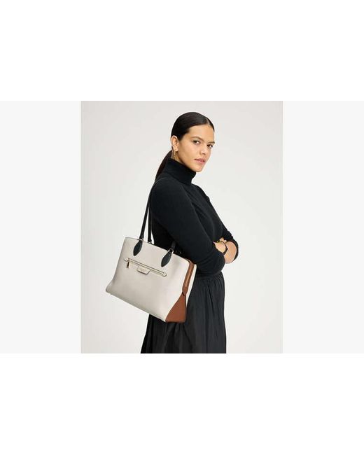 Kate Spade Natural Hudson Colorblocked Work Tote