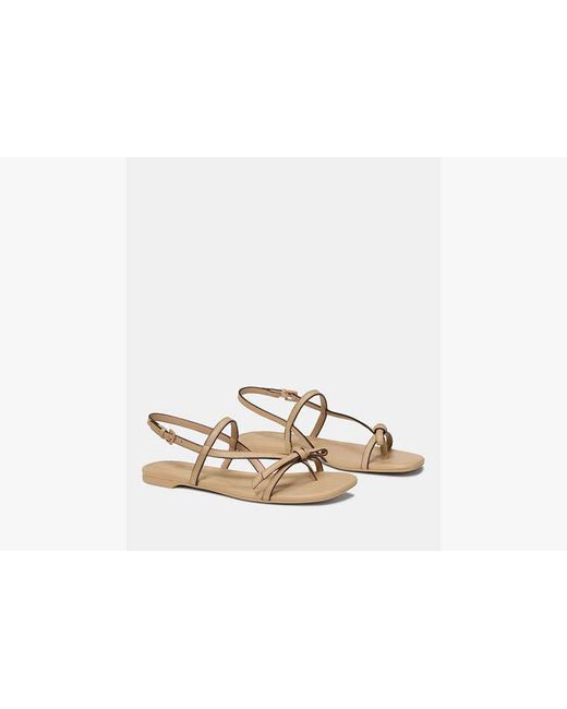 Kate Spade Natural Loop Flat Sandal