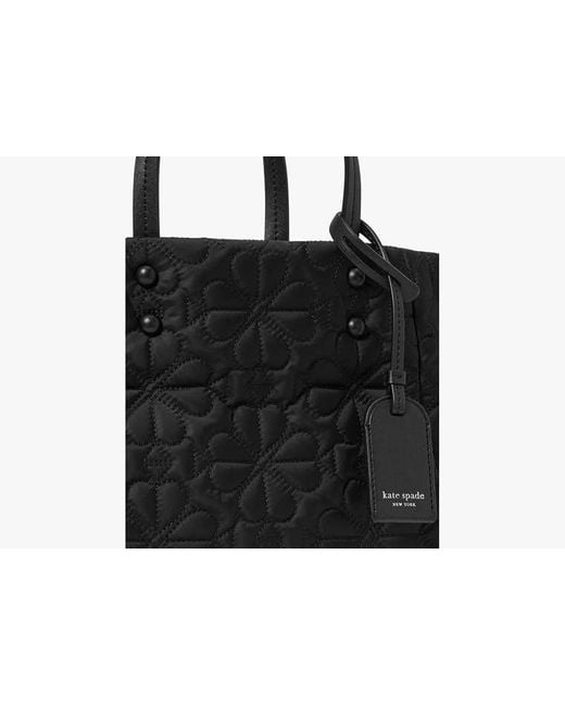 Kate Spade Black Tilly Quilted Small Tote Bag