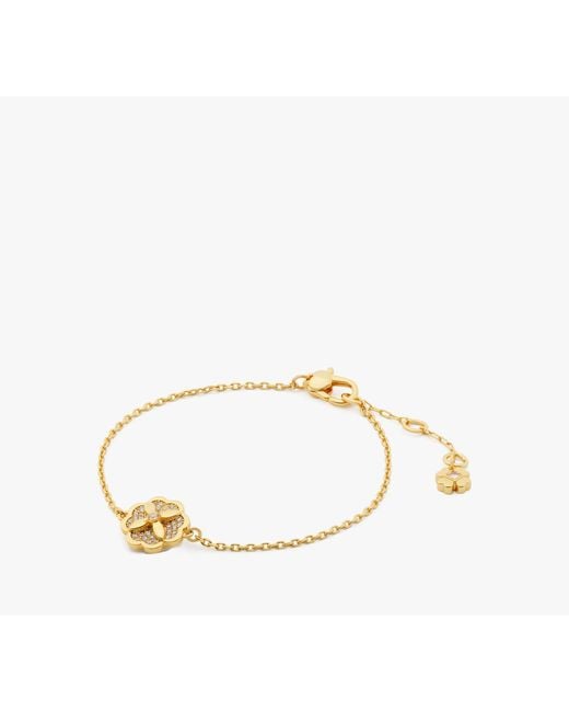 Kate Spade Metallic Heritage Bloom Bracelet