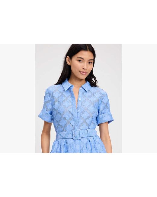 【Kate Spade】Belted Midi Shirt Dress ◆国内発送◆ Belted Midi Shirt Dress DIAMOND BLUE | DRESSES & JUMPSUITS