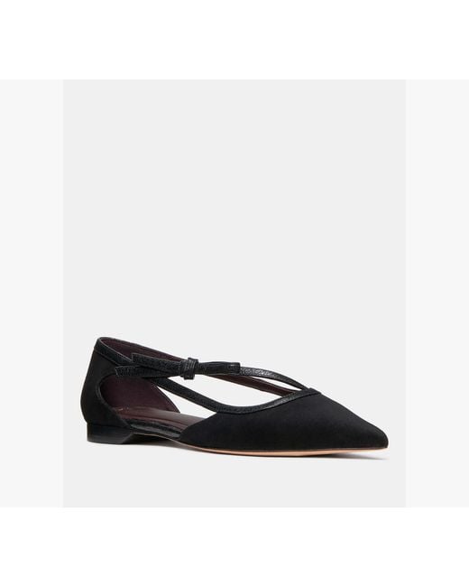 Kate Spade Gray Loop Flat