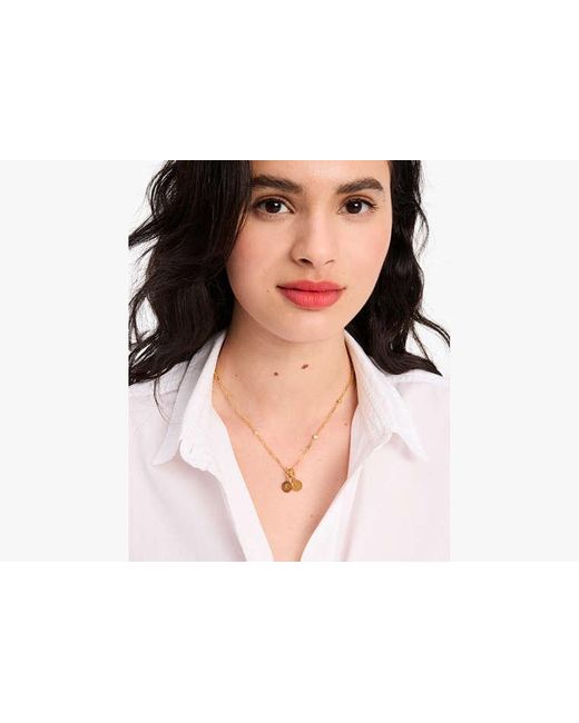 Kate Spade Metallic Initial Mini Charm